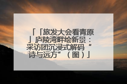 「旅发大会看青原」庐陵湾畔绘新景：采访团沉浸式解码“诗与远方”（图）