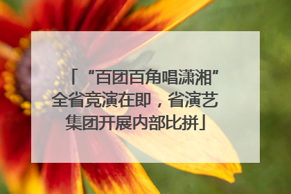 “百团百角唱潇湘”全省竞演在即，省演艺集团开展内部比拼