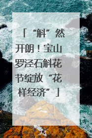 “斛”然开朗！宝山罗泾石斛花节绽放“花样经济”