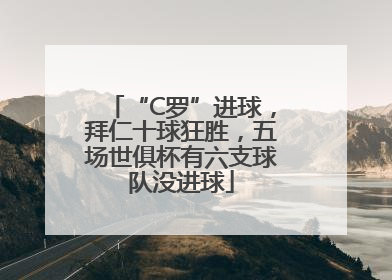 “C罗”进球，拜仁十球狂胜，五场世俱杯有六支球队没进球