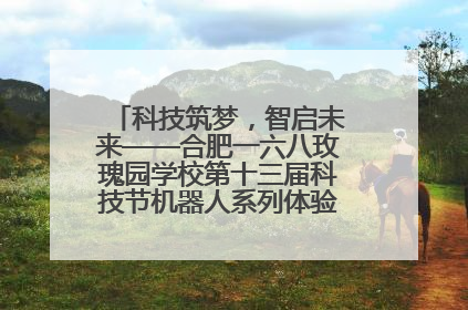 科技筑梦，智启未来——合肥一六八玫瑰园学校第十三届科技节机器人系列体验赛燃动校园