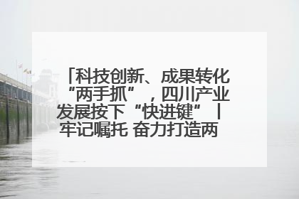 科技创新、成果转化“两手抓”，四川产业发展按下“快进键”丨牢记嘱托 奋力打造两高地两基地一屏障