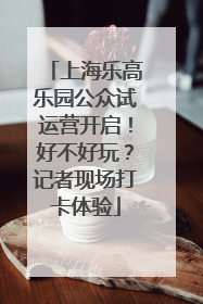 上海乐高乐园公众试运营开启！好不好玩？记者现场打卡体验