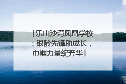 乐山沙湾凤凰学校：银龄先锋助成长，巾帼力量绽芳华