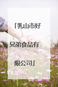 乳山市好兄弟食品有限公司