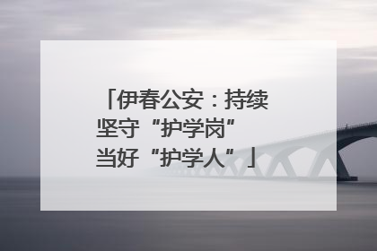 伊春公安：持续坚守“护学岗” 当好“护学人”