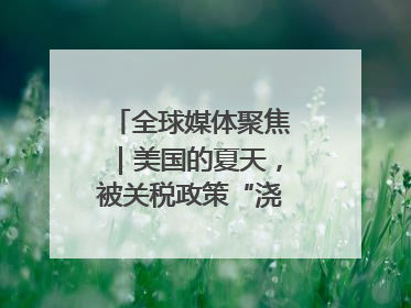 全球媒体聚焦｜美国的夏天，被关税政策“浇灭”了热情