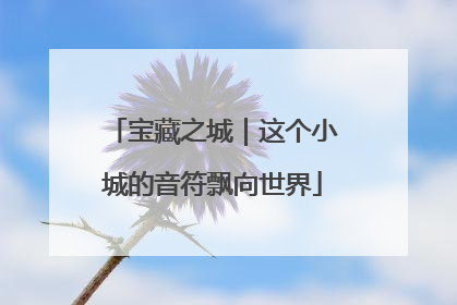 宝藏之城｜这个小城的音符飘向世界