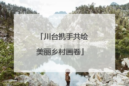 川台携手共绘美丽乡村画卷