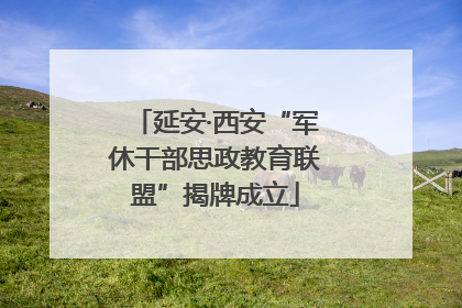 延安·西安“军休干部思政教育联盟”揭牌成立