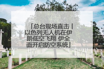 总台现场直击丨以色列无人机在伊朗低空飞翔 伊全面开启防空系统