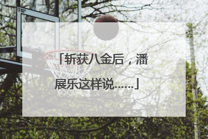 斩获八金后，潘展乐这样说……