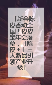 新会陈皮香动全国！皮皮宝年会落幕，「陈皮＋」三大新品引领产业升级