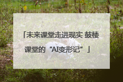 未来课堂走进现实 鼓楼课堂的“AI变形记”