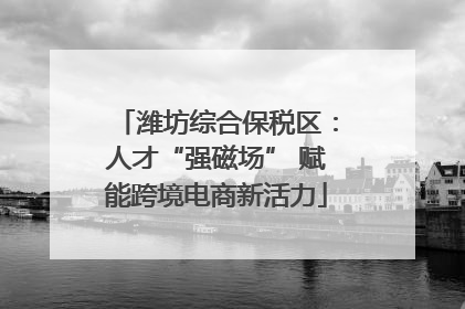 潍坊综合保税区：人才“强磁场” 赋能跨境电商新活力