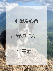 汇聚爱心合力 守护“六一”童梦