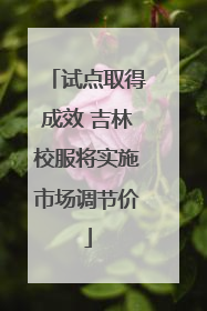 试点取得成效 吉林校服将实施市场调节价