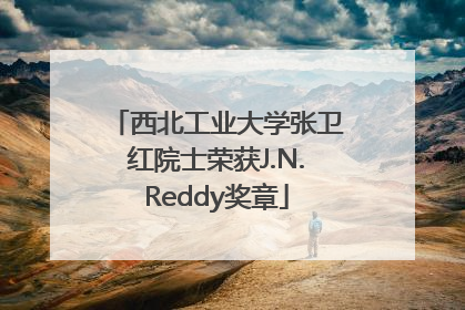 西北工业大学张卫红院士荣获J.N.Reddy奖章
