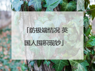 防极端情况 英国人囤积现钞