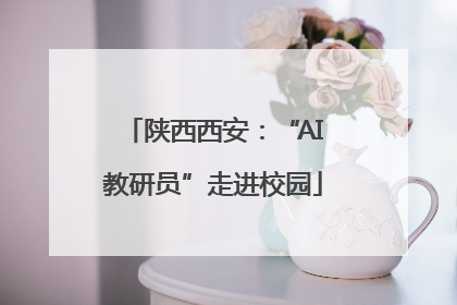 陕西西安：“AI教研员”走进校园