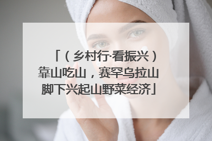 （乡村行·看振兴）靠山吃山，赛罕乌拉山脚下兴起山野菜经济