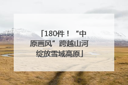 180件！“中原画风”跨越山河绽放雪域高原